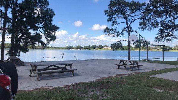 Lake Denton. For open water skills portion.