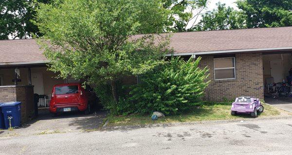 This is how the condo association lets renters in our community keep their car port