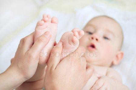 Infant Foot Massage