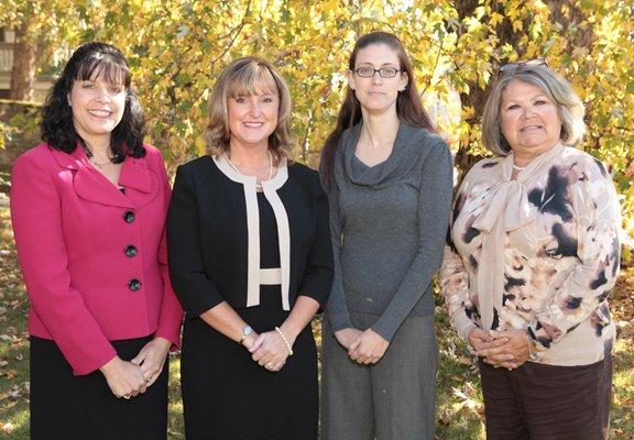 Our Team: Debra, Sherry, Cynthia, and Nancy