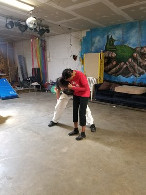 Self defense class