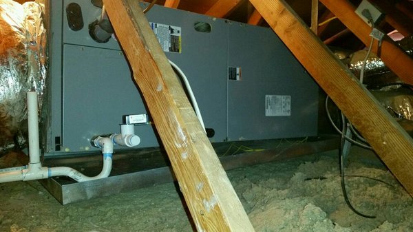 New air handler install