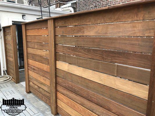 Horizontal Wood Fence