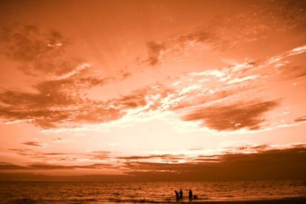 'Sunset" Bradenton Beach, Florida.