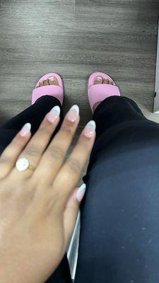 My mani pedi