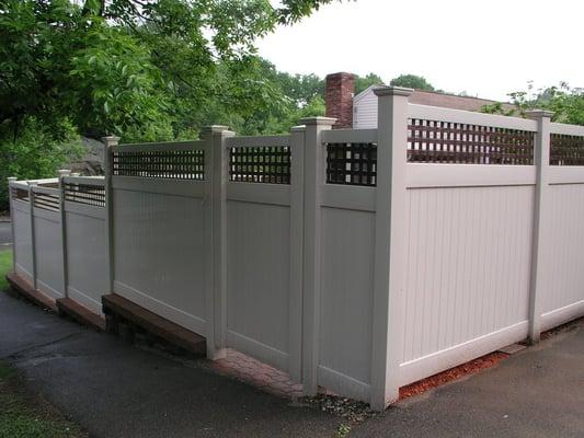 Custom Vinyl Fence Design & Install