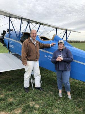 Bald Eagle Biplane Rides