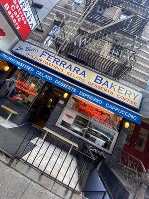 Love this bakery in little Italy for pastries and coffee