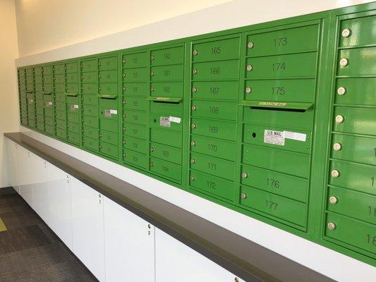 Mail Boxes and Lockers