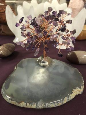 Healing crystal trees