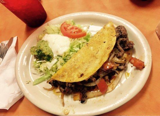 Steak quesadillas