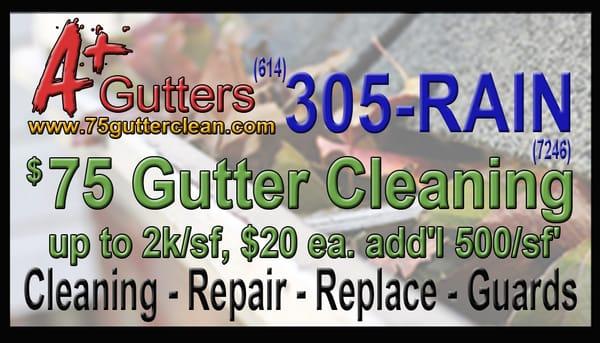 A+ Gutters & Drains LLC