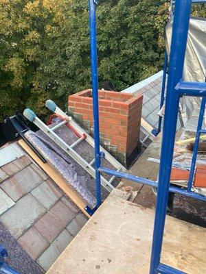 Chimney rebuild