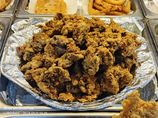 Special fried chicken liver