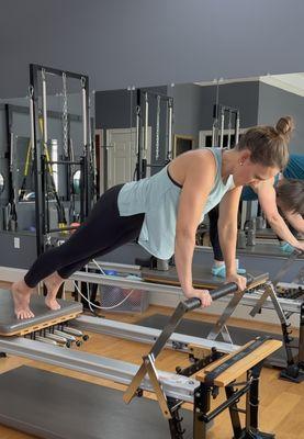 Athletic Reformer Class for strength and stability