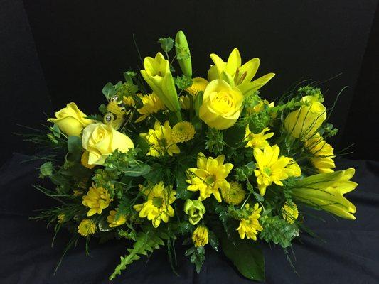 Let Annie's Flowers design a long lasting centerpiece for your next dinner party.