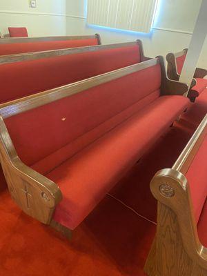 Pilgrim church of Christ upholstery f