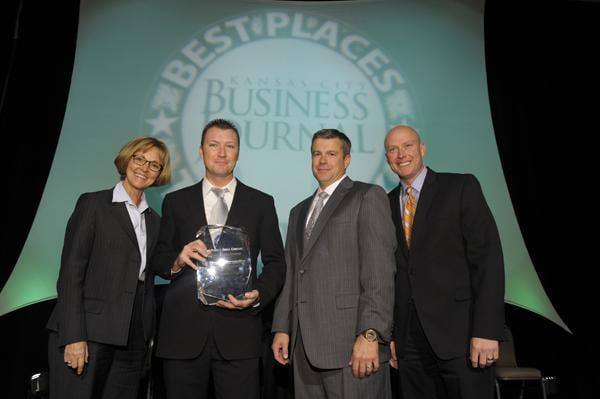 Internet Builder Consulting being recognized as The Best Place to Work in Kansas City for the 4th time in 2012