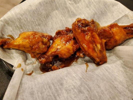 Honey BBQ wings