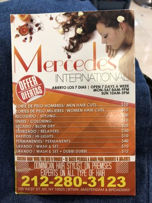 Barbershop Mercedes International