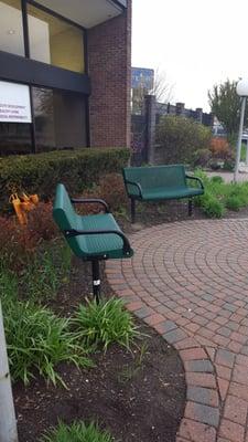 Seating outside