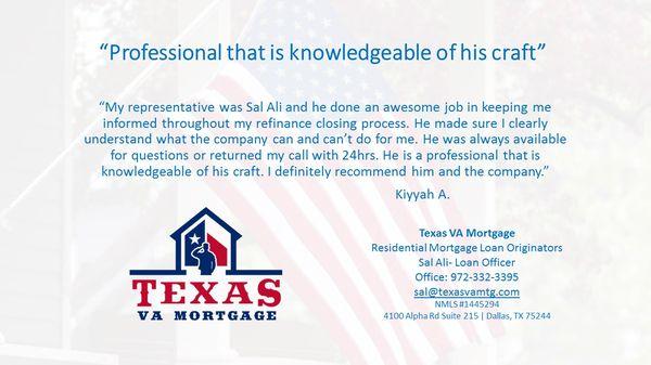 Texas VA Mortgage