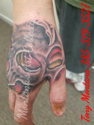 Amazing work done by Tony Montana @Montana's Art Collective