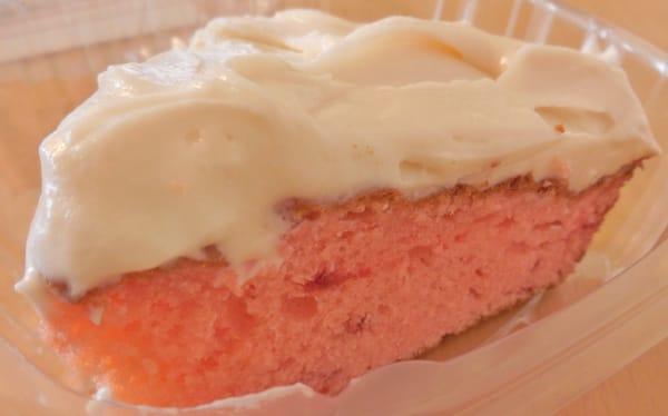 Homemade Strawberry Cake with Cream Cheese Frosting