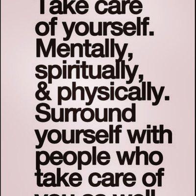 Are you taking care of you?  I can help also, check my reviews on Google