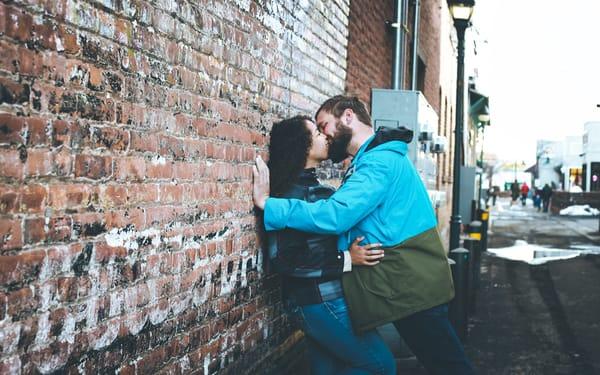 Engagement photo session of Kevin and Jasmine in Flagstaff, AZ.