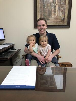 Josh Lowell and his future employees!