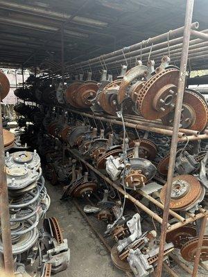 Used brake rotors