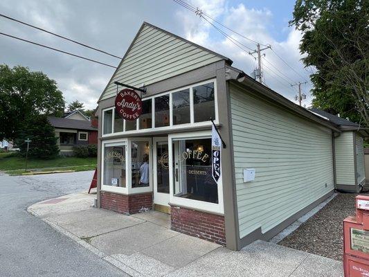 Bakery storefront