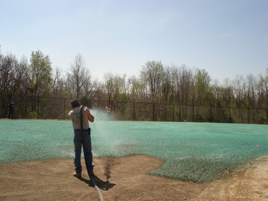 The Hydroseeding/LiquidSod Process