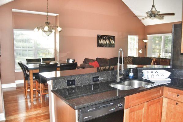 Detailed cleaning of the kitchen for Elderly parents of a client