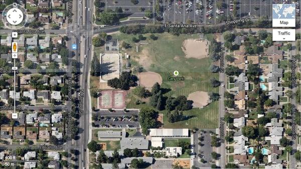 Cary Park Tennis Court