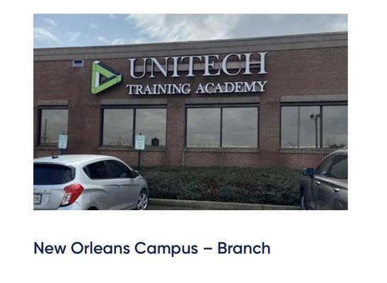 Unitech Training Academy Jefferson hwy NOLA CAMPUS