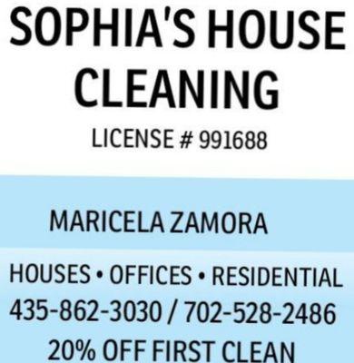 Sophia's House Cleaning