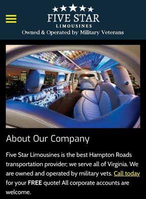 Five Star Limousine Service Inc