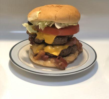 Double Bacon Cheese Burger