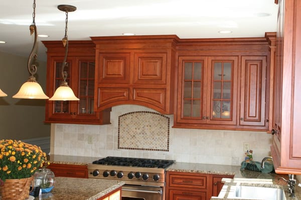 Kitchen remodel and custom Cherry Cabinets