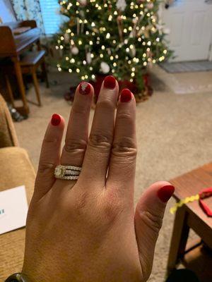 Christmas manicure!