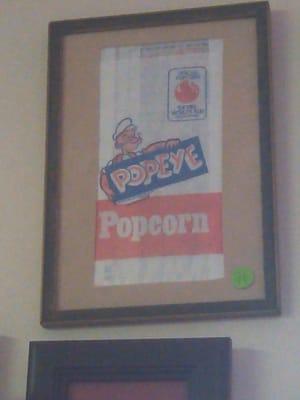 Of course... Popeye popcorn