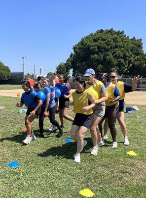 Field Day at Mar Vista Rec Center.