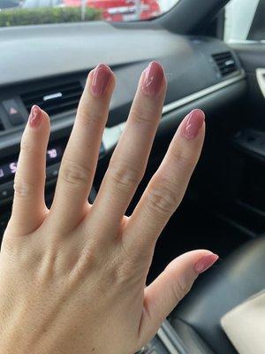 Gel manicure