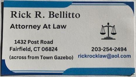 Business card with new office address 11/4/2023