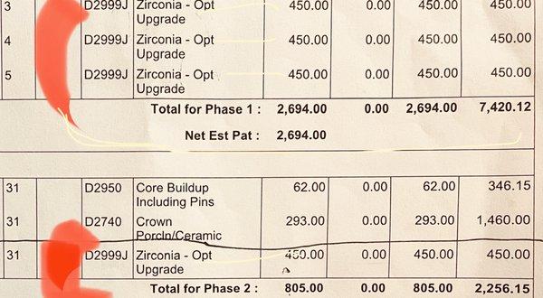 UPGRADE-OPT $450x4= $1800