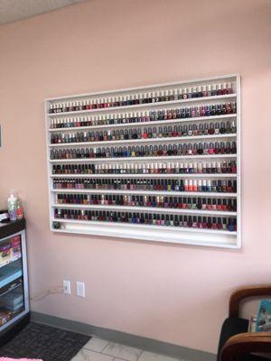 New interior view of Nail Lounge located at 1800 E 23rd Street, suite J, Lawrence, Kansas 66046