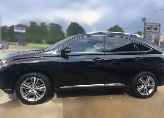 Lexus RX with tint from Tinted Concepts of New Orleans