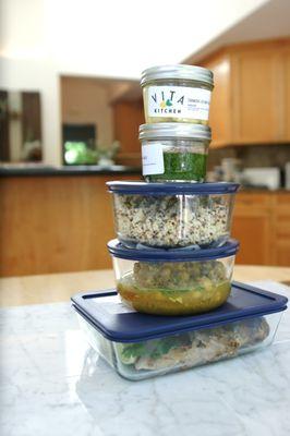 all our meals come in zero-waste containers